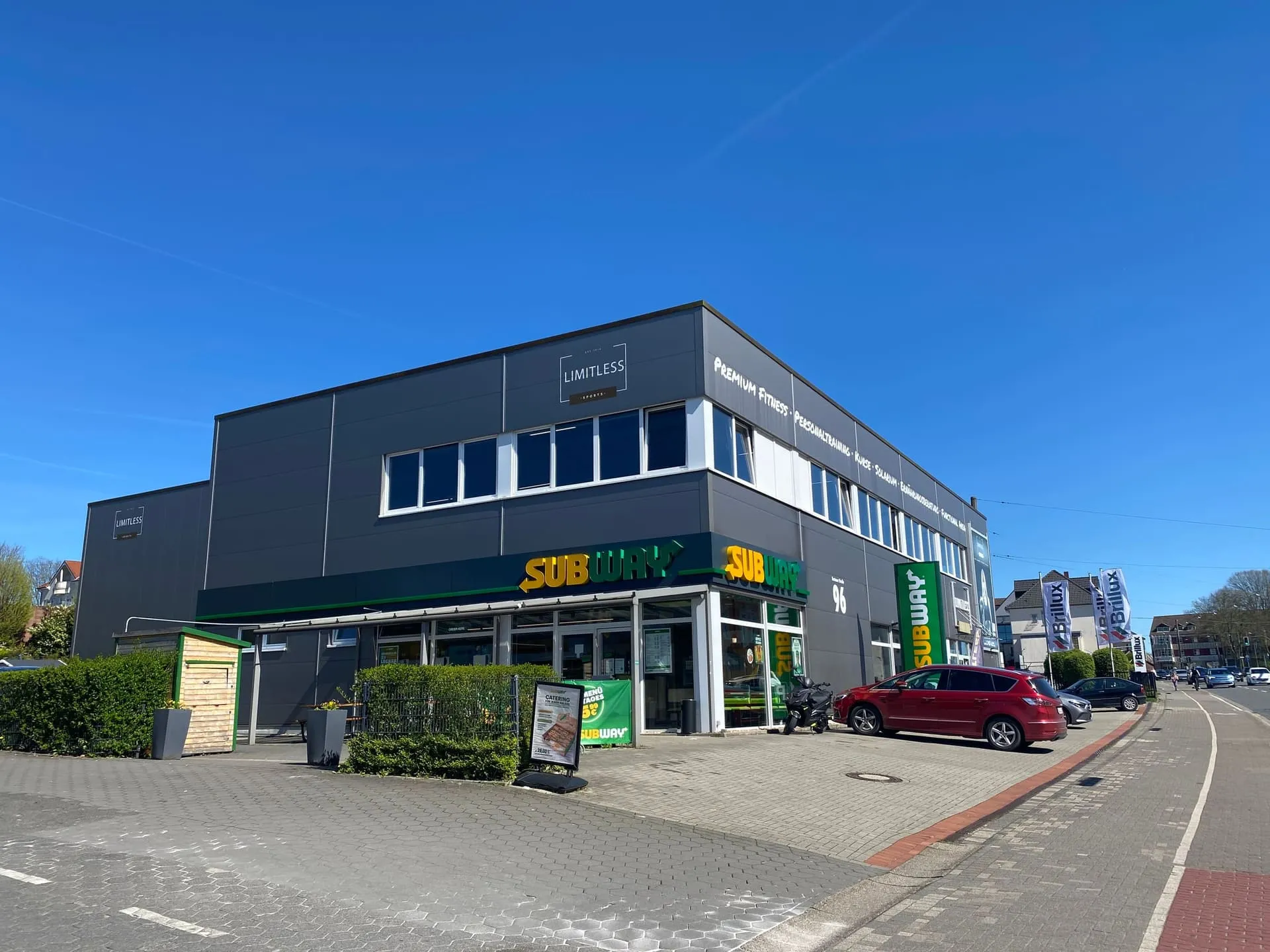 Eingangsbereich des Limitless Recklinghausen