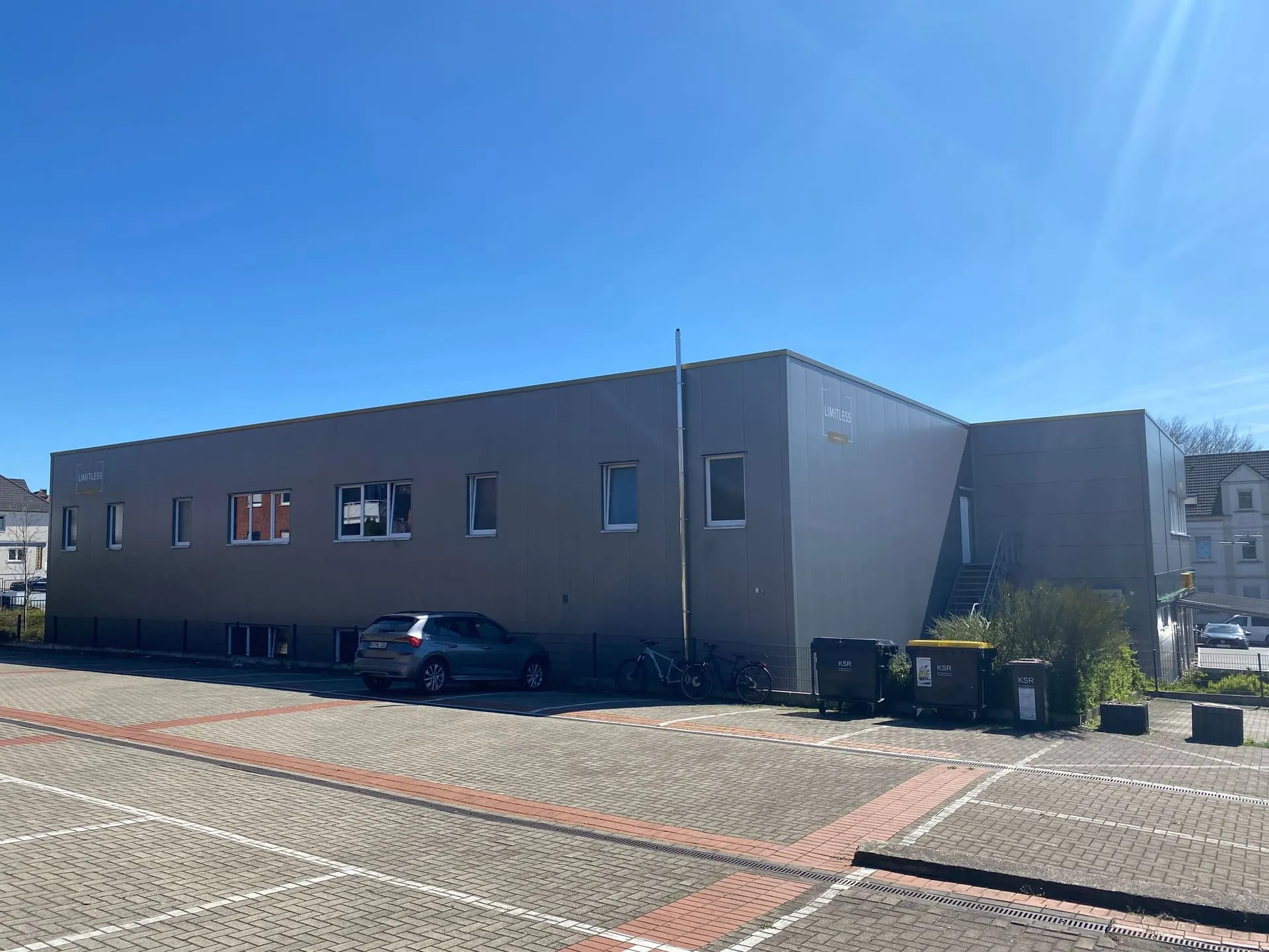Außenansicht des Studios in Recklinghausen