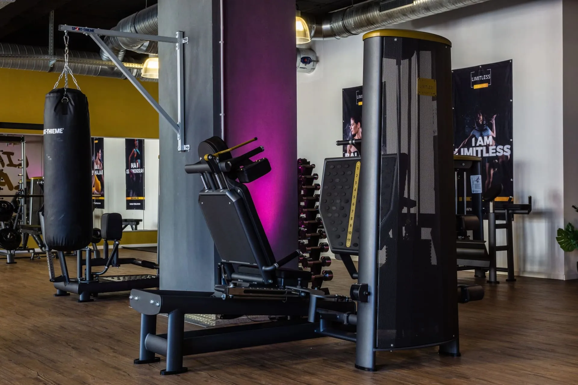 Boxbereich im Ladies-Bereich
